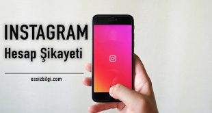 instagram hesap şikayeti